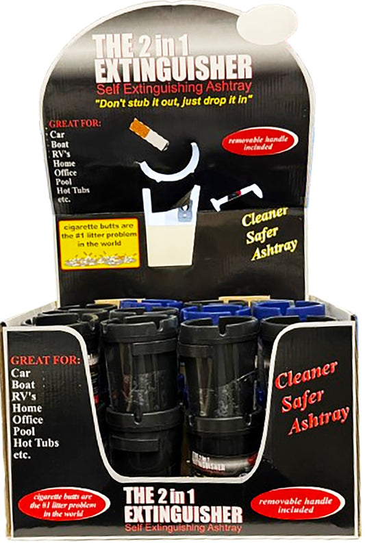 2-in-1 Car Ashtray and Storage Cup - Smoke-Free Driving Solution