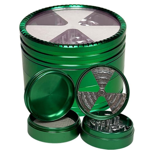 4 Part CNC Cutting Hand Muller - Vibrant Green