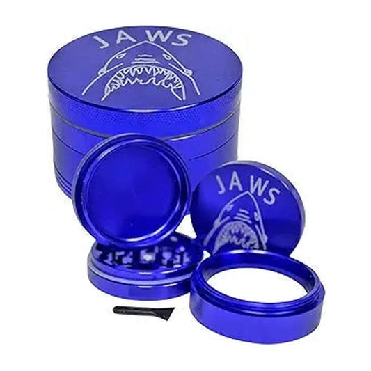 Precision JAWS Aluminum Hand Muller - Blue 4-Part, 3-Inch
