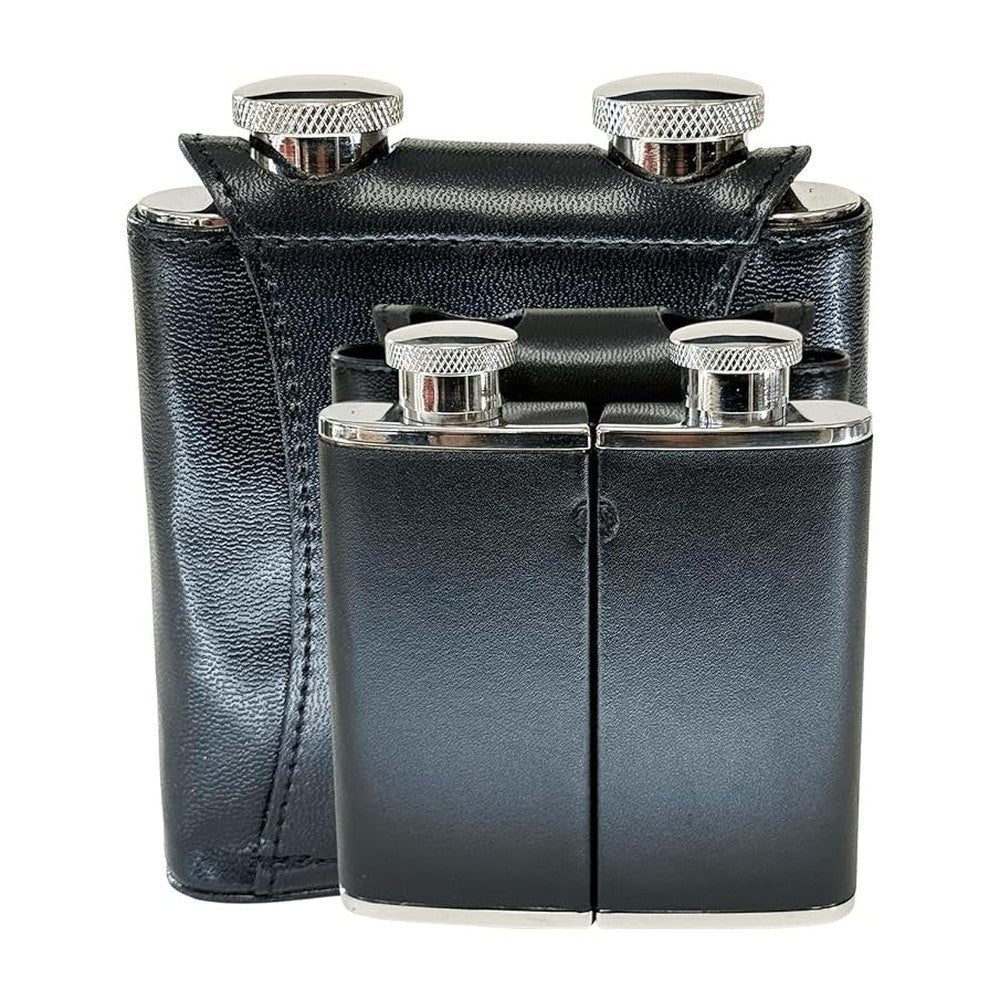 8 Oz Double Flask Set - Stylish and Portable Solution for Beverages